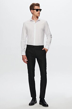Ds Damat Slim Fit Beyaz Italyan Yaka Gömlek 2HF02ORT4185 2HF02ORT4185