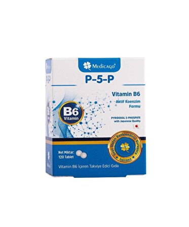 Medicago P5P Vitamin B6 120 Tablet