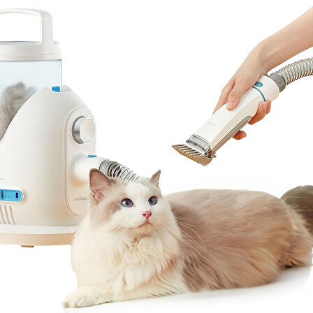 Kedi ve Köpek Tıraş Makinası- Vakumlu Tarama Seti- 2 Yıl Distribütör Garantilidir