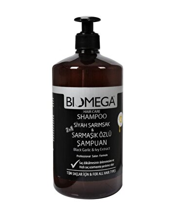 Biomega Siyah Sarımsak & Sarmaşık Özlü Şampuan 1000 ml