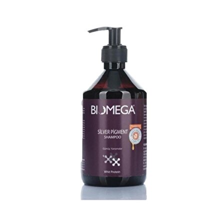 Biomega Silver Pigment Tüm Saçlar İçin Canlandırıcı Şampuan 500 ml