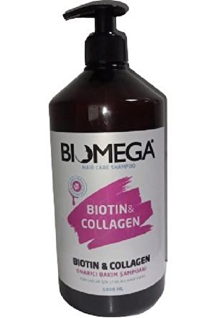 BIOMEGA BİOTİN & COLLEGAN ONARICI BAKIM ŞAMPUAN 1000ML