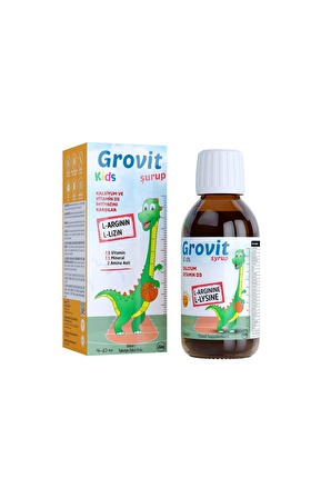 GROVIT Kids Sıvı Takviye Edici Şurup 150ml