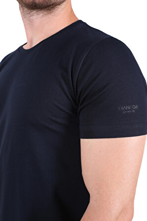 Diandor Erkek T-Shirt Lacivert/Navy 2217000
