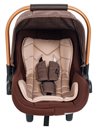 Baby Enzo Best Travel Sistem Bebek Arabası Kahverengi