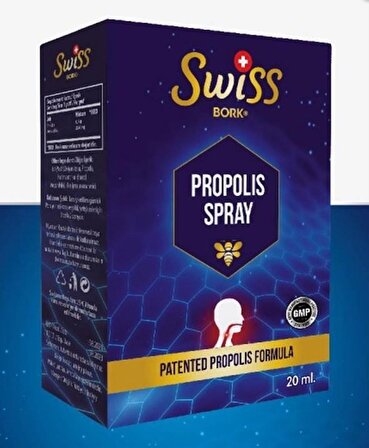 Swiss Bork Propolis 20 Ml Sprey 8681820202175