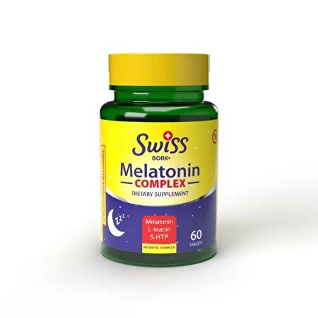 Swıss Bork Melatonin Complex 3 mg 60 Tablet