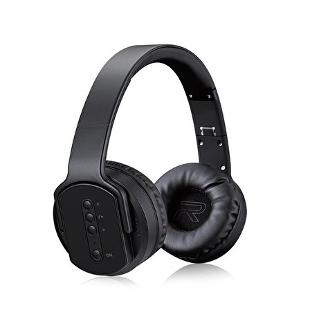 Bix BH1 Hoparlör Özellikli Bluetooth Kulak Üstü Kulaklık Siyah