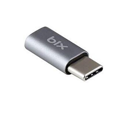 Bix ADP-02 Type-C to Micro USB Çevirici Dönüştürücü Adaptör