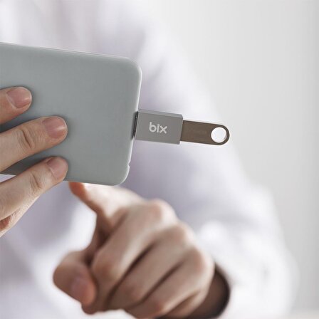 Bix ADP-01 Type-C to USB-A 3.0 Çevirici Dönüştürücü Adaptör