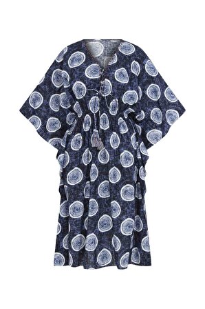 Desenli Kimono Standart Renk