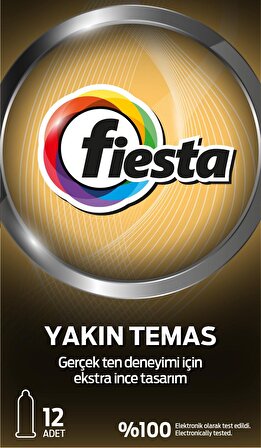 Fiesta Ultra ince Prezervatif 12'li Paket