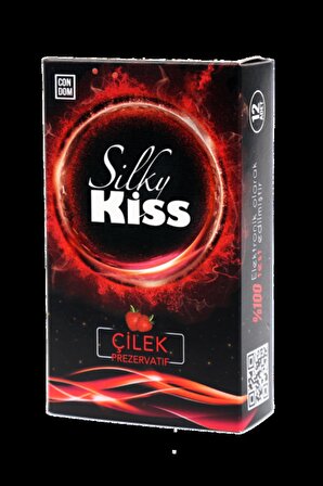 Silky Kiss Çilekli Prezervatif