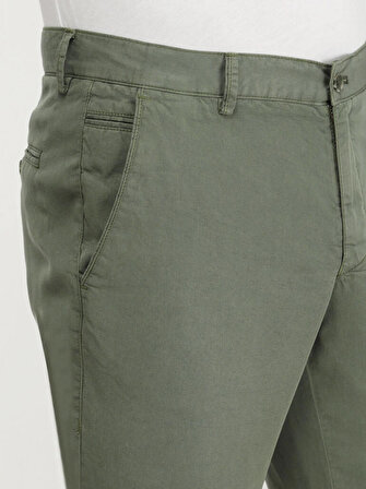 Kip Slim Fit Dar Paça Haki Erkek Pantolon PANT-2481