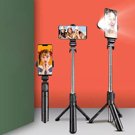 Blic Blt-24 Bluetooth Kumandalı 70cm Teleskopik Tripod Selfie Çubuğu