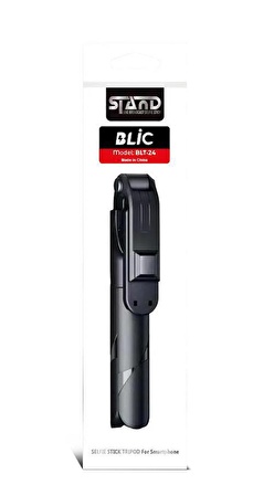 Blic Blt-24 Bluetooth Kumandalı 70cm Teleskopik Tripod Selfie Çubuğu