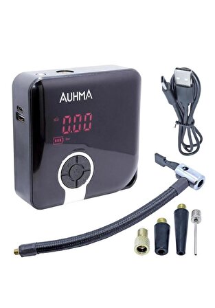 Auhma Şarjlı Dijital Lastik Şişirme Pompası  A5544