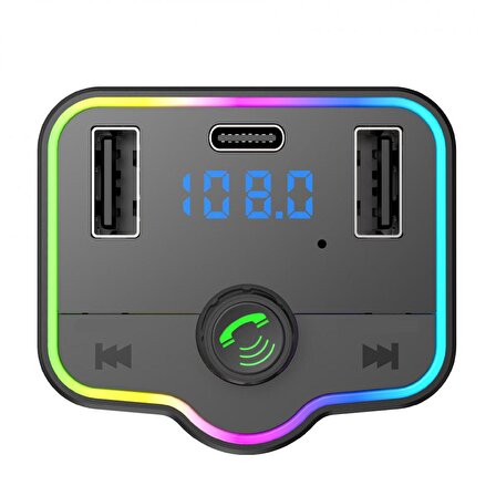 Linkage LKW-1 Rgb PD Şarj Bluetooth Fm Transmitter