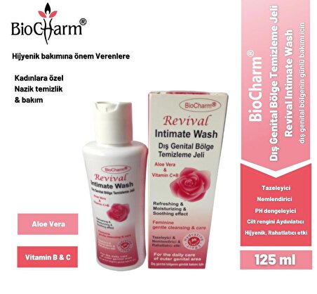 BioCharm - Revival Dış Genital Bölge Temizleme Jeli / Intimate Wash