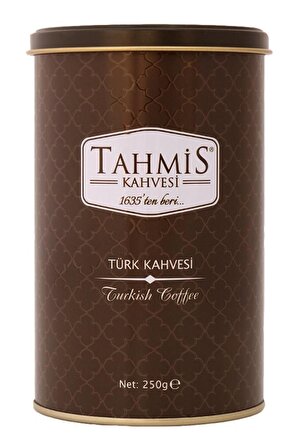 Tahmis Sade Orta Kavrulmuş Öğütülmüş Türk Kahvesi 250 gr 