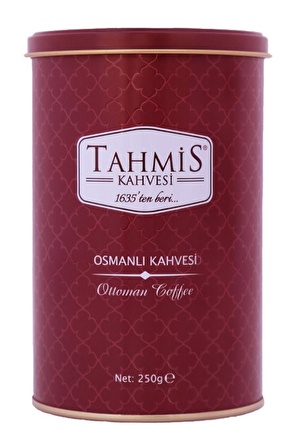 Tahmis Sade Öğütülmüş Osmanlı Türk Kahvesi 250 gr 