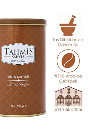 Tahmis Dibek Öğütülmüş Türk Kahvesi 250 gr 