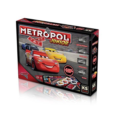 KS Games Cars Metropol Kutu Oyunu Lisanslı Ürün
