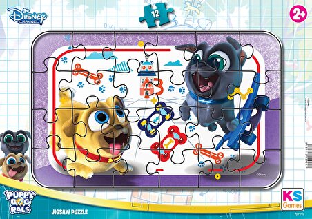 KS Games Hayvanlar 12 Parça Çocuk Puzzle