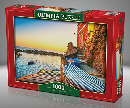 Olimpi 20632 Deniz ve Günbatımı 1000 Parça Puzzle