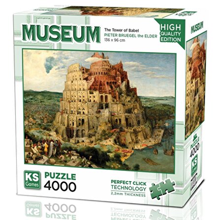 KS Games 4000 Parça Babil Kulesi Puzzle