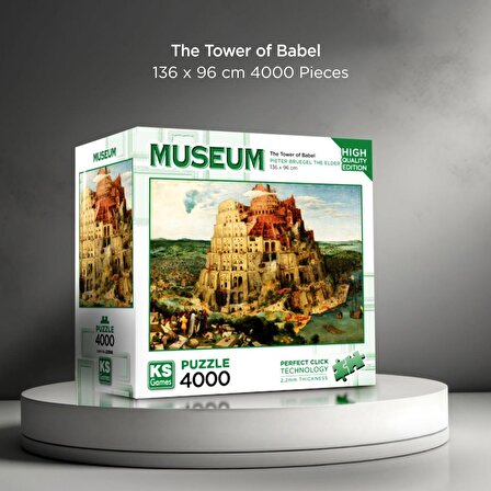 KS Games 4000 Parça Babil Kulesi Puzzle