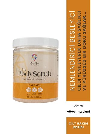 Mary Body Scrub Nemlendirici ve Besleyici E Vitamini 300 ML
