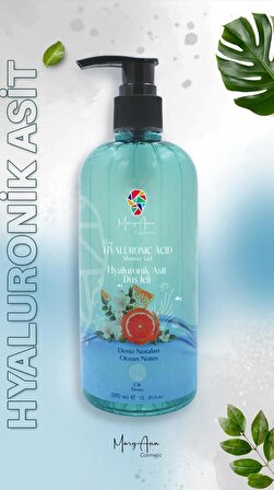 Hyaluronik Asit Duş Jeli - Mary Hyaluronik Shower Gel 380 Ml