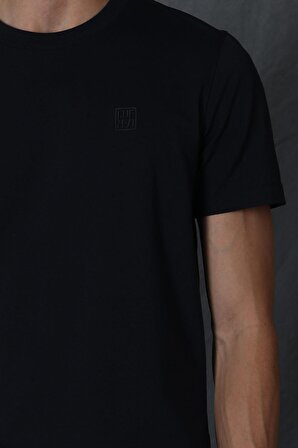 Pablo Modern Grafik T- Shirt Siyah