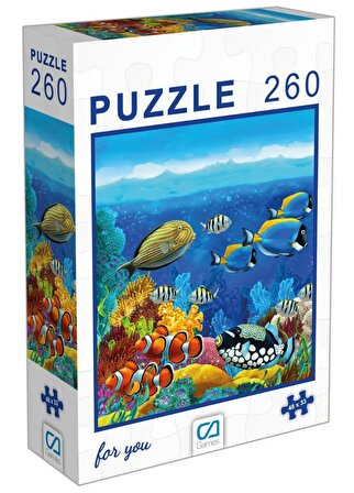 CA Games Hayvanlar 260 Parça Çocuk Puzzle