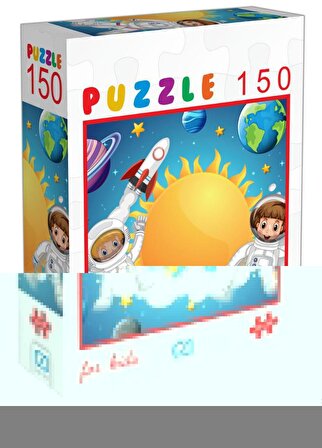 CA Games Yaşam 150 Parça Çocuk Puzzle