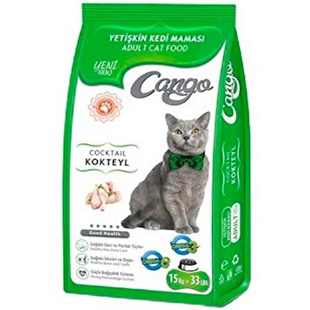 Cango Kokteyl Yetişkin Kedi Maması 15 KG