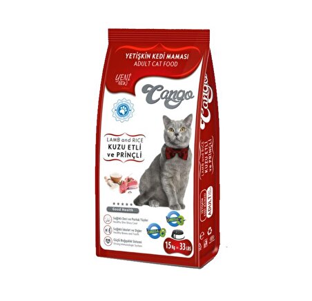 Cango Kuzu Etli Yetişkin Kedi Maması 1 KG