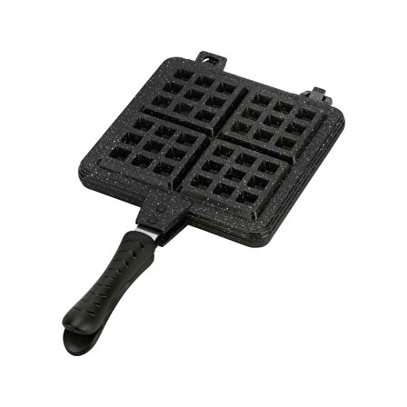 Taç  3581 Yanmaz/Yapışmaz Döküm Waffle Tavası