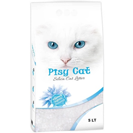 PisyCat Silika Kedi Kumu 5 Lt (2,25 Kg)