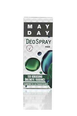 May Day Ter Kokusu Önleyici Deo Sprey Erkek 50 ml