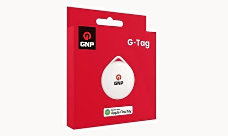 GNP G-Tag Beyaz Takip Cihazı-Apple Uyumlu MFi Lisanslı