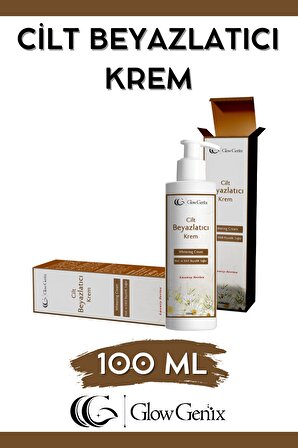 GlowGenix Cilt Beyazlatıcı Krem | 100 ml
