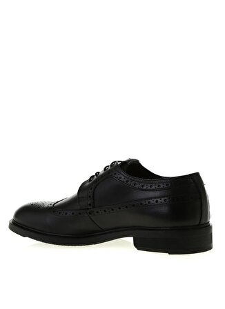 Fabrika Deri Siyah Erkek Klasik Ayakkabı M10-JOSEPH