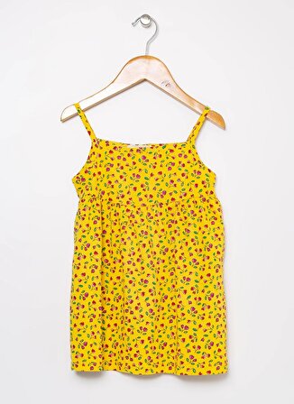 Mammaramma Çiçek Desenli Çok Renkli Bebek Standart Elbise HG-03