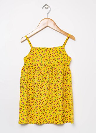Mammaramma Çiçek Desenli Çok Renkli Bebek Standart Elbise HG-03