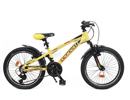 Corelli Dynamic 20 Jant 18 Vites Alüminyum Kadro Çocuk Bisikleti Sarı