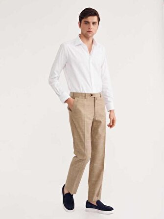 Bisse Erkek Platinum Klasik Pantolon BEJ PPNK20Y20121_D07