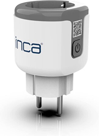 Inca IWA-283 16A Akım Korumalı Bluetooth+Wifi Uygulamalı Akıllı Priz