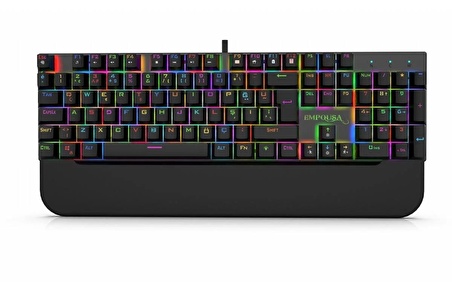 Inca  IKG-443 Empousa Red  Switch Full Rgb  Software Mechanıcal  Keyboard